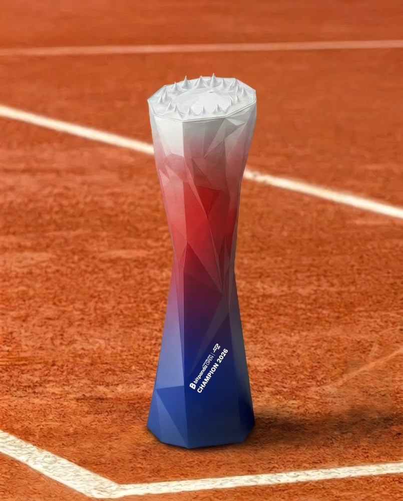 Trofeo Bitpanda Hamburg Open 2026 progettato e prodotto da Sustain Awards 2