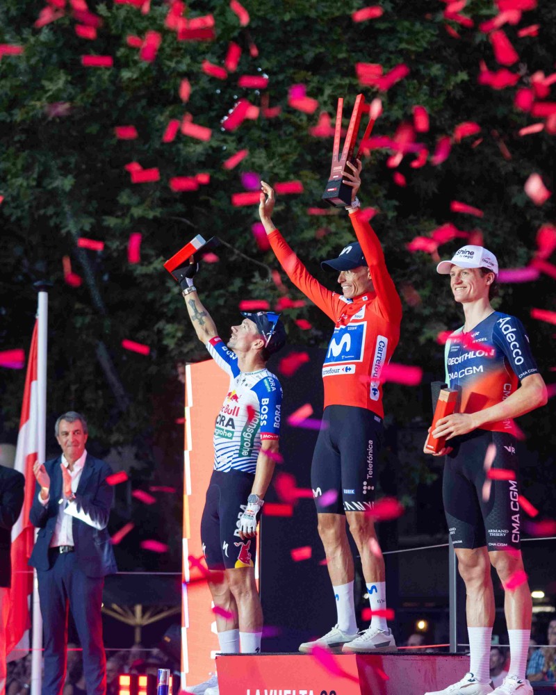 Trofeo su misura realizzato da Sustain Awards per La Vuelta, 2025 2