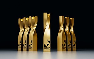 K-Design Award: un prisma che si curva fino a diventare il proprio logo